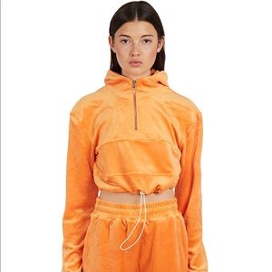 Danielle Guzio Velour Tracksuit